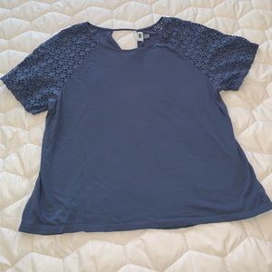 Old Navy Eyelet Sleeve Shirt